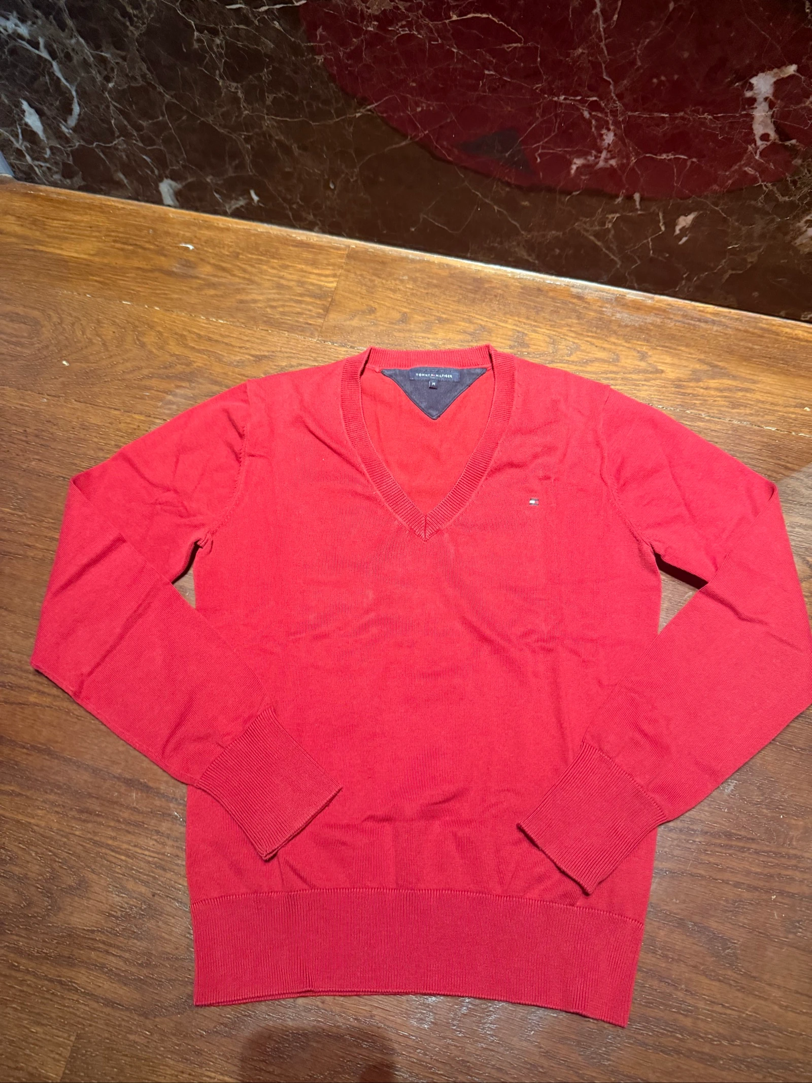 Tommy Hilfiger V-hals trui M – photo 2